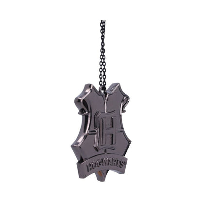 Harry Potter Hogwarts Crest (Silver) Hanging Ornament 6cm