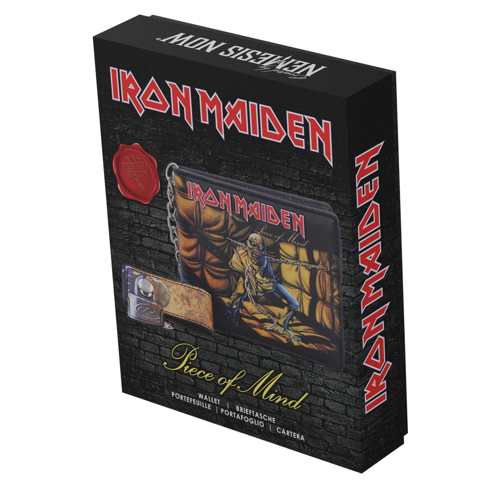 Iron Maiden Piece of Mind Wallet 11cm