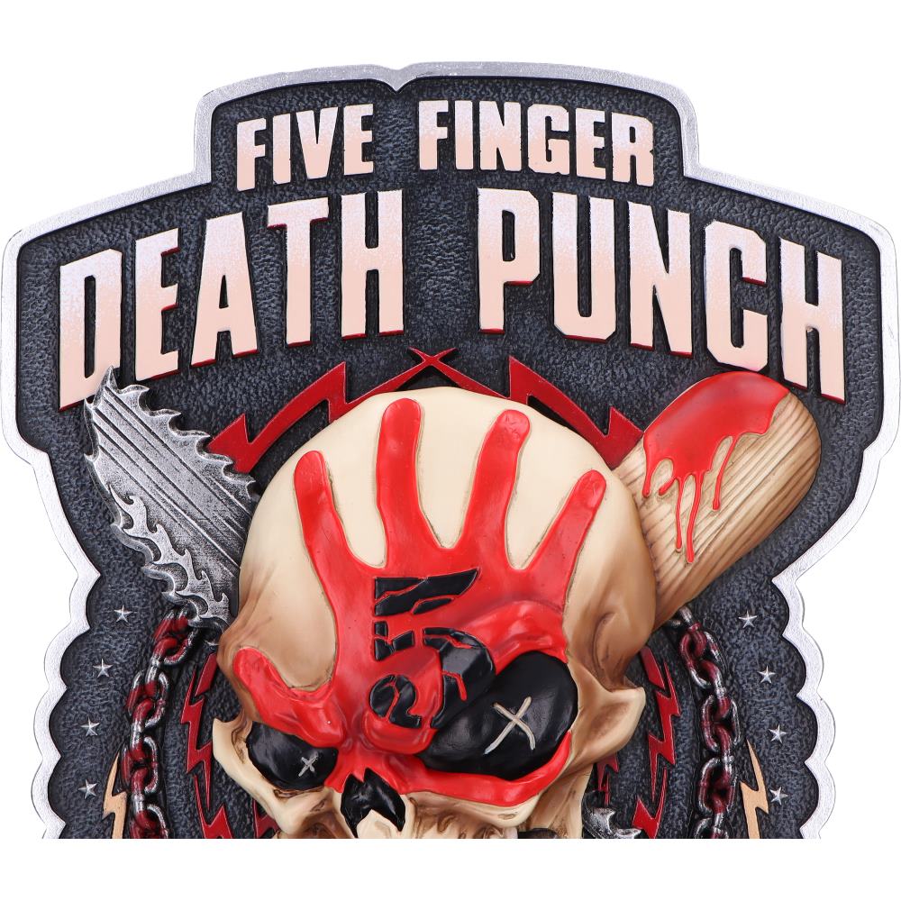 Five Finger Death Punch Wall Plaque 29.5cm