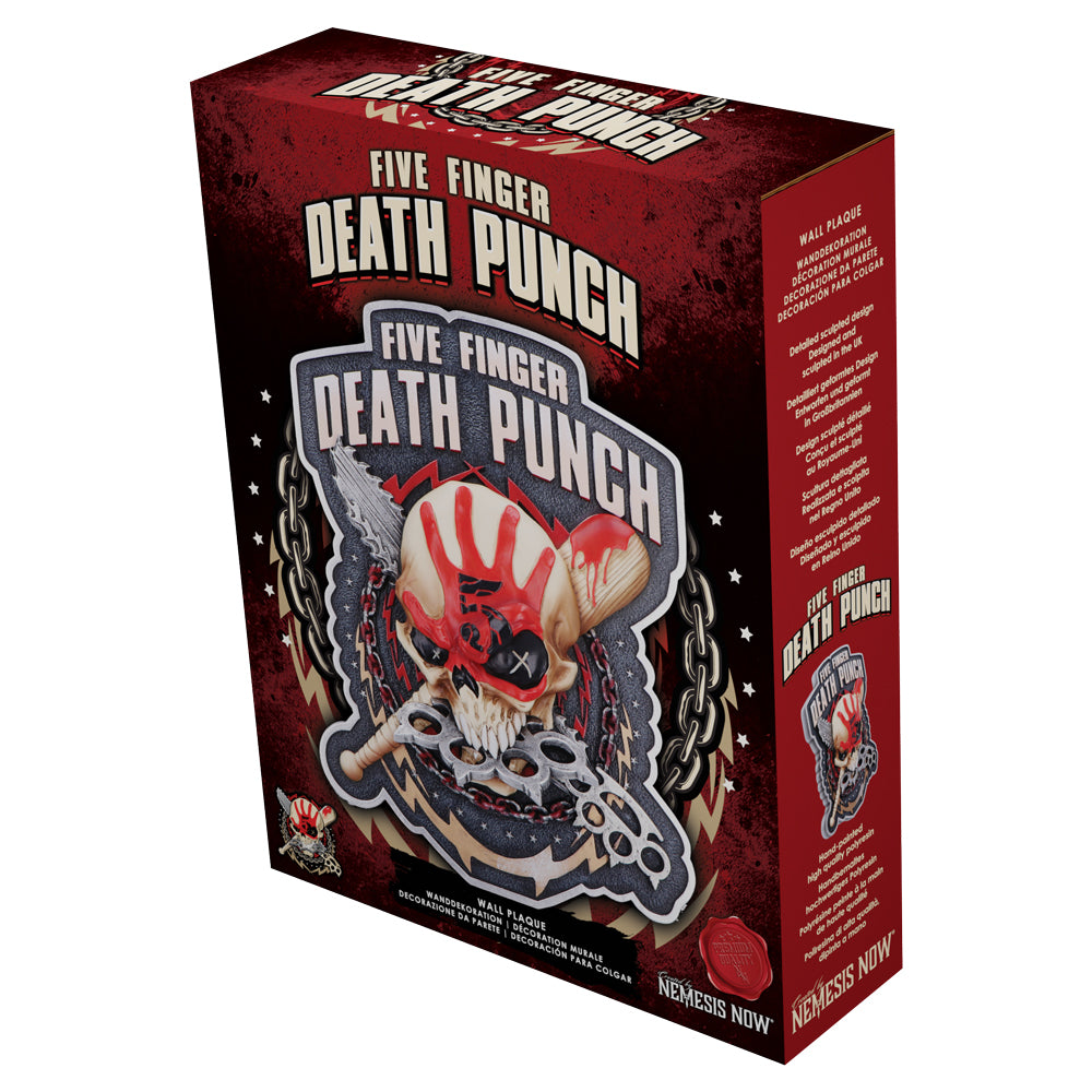 Five Finger Death Punch Wall Plaque 29.5cm