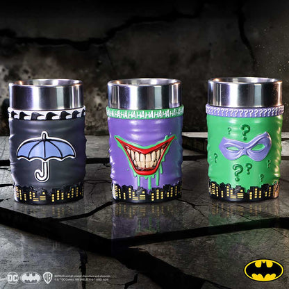 DC Batman Super-Villain Collectible Mini Cup Set 8.5cm