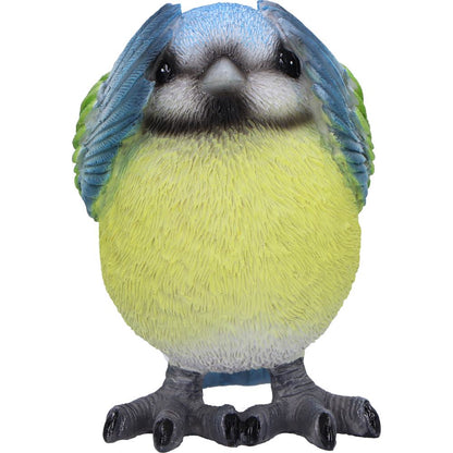 Three Wise Blue Tits 8.5cm