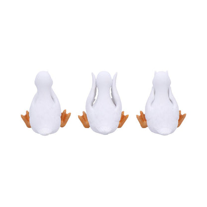 Three Wise Geese 8.5cm