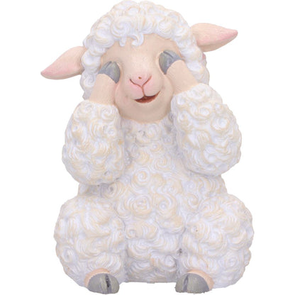 Three Wise Sheep 8.5cm