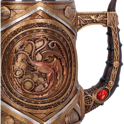House of the Dragon Targaryen Crown and Dagger Tankard