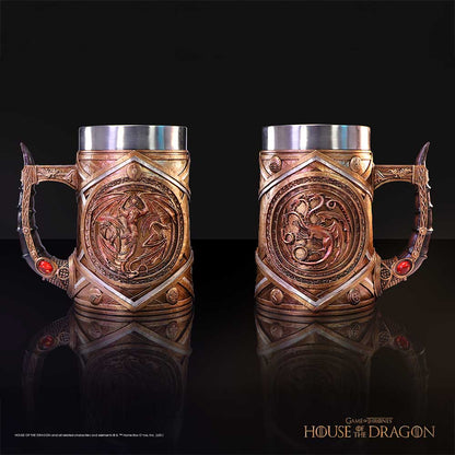 House of the Dragon Targaryen Crown and Dagger Tankard