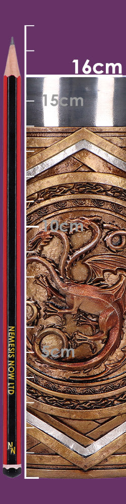 House of the Dragon Targaryen Crown and Dagger Tankard