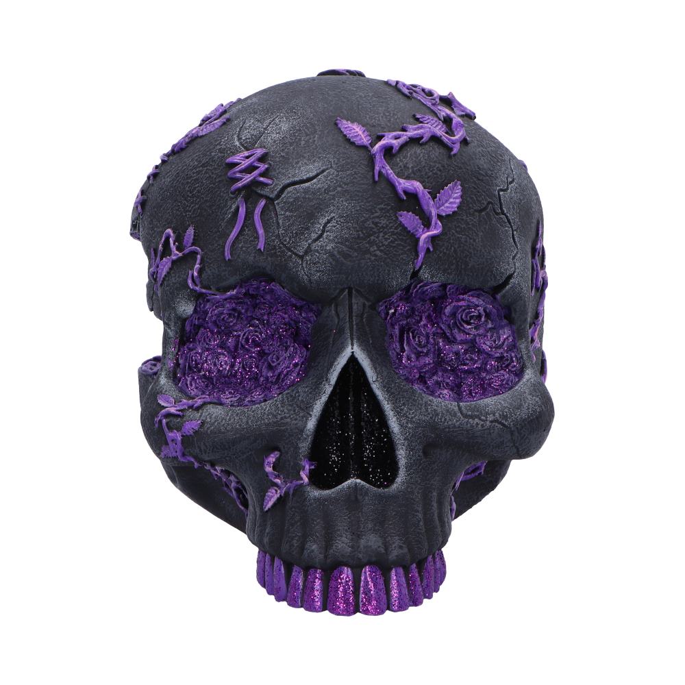 Rose Geode Skull 15cm