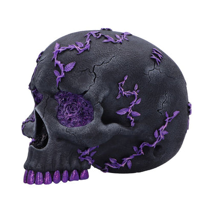 Rose Geode Skull 15cm