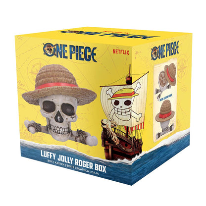 One Piece Luffy Jolly Roger Box 19.5cm
