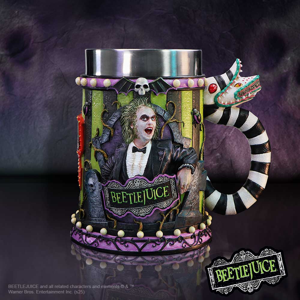 Beetlejuice Tankard 17cm