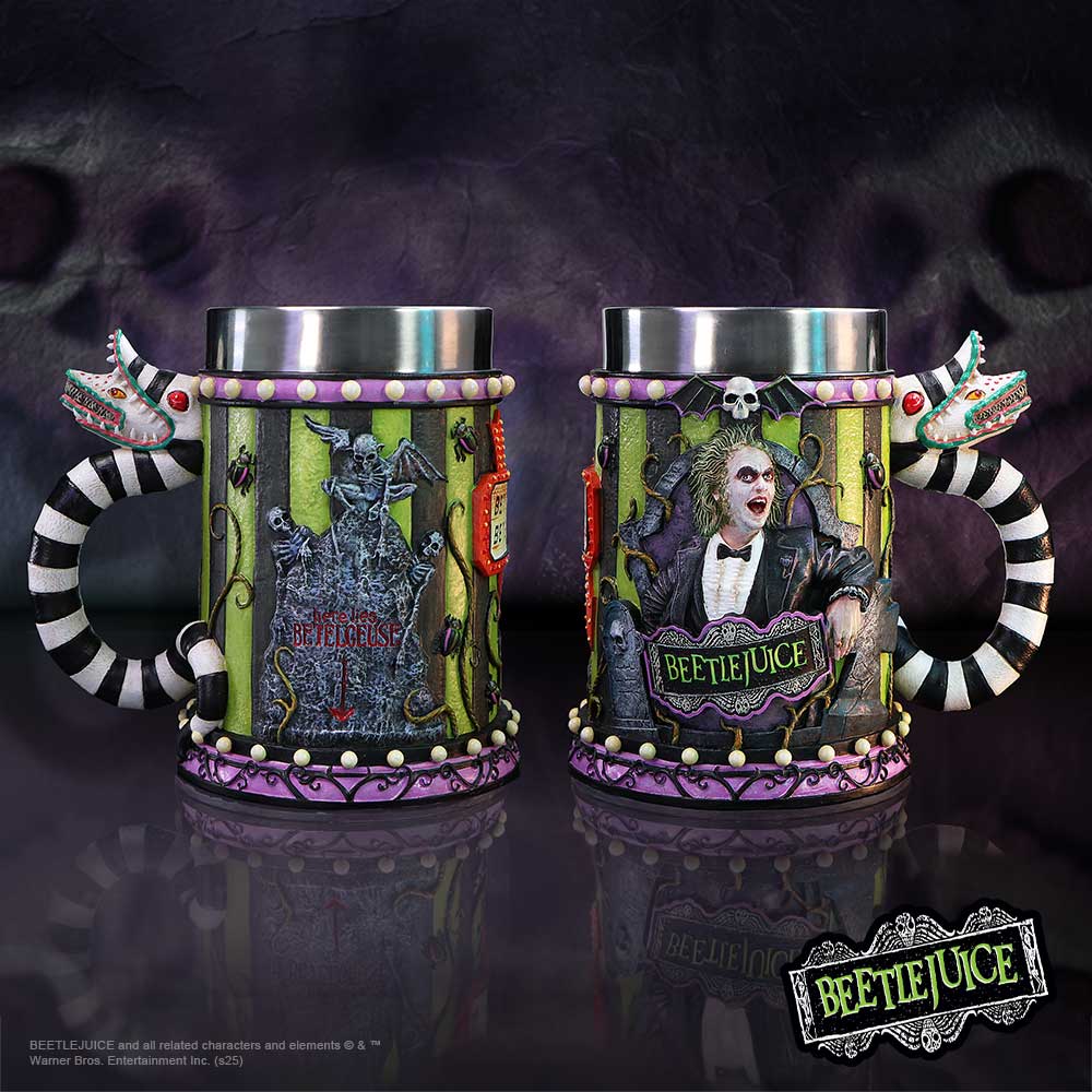 Beetlejuice Tankard 17cm