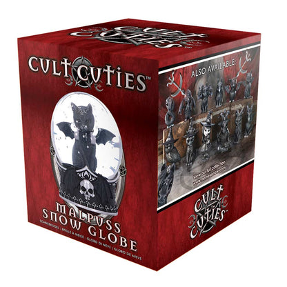 Malpuss Snow Globe 13cm