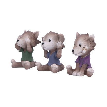 Three Wise Werewolves 7.5cm
