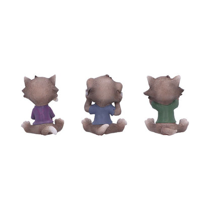 Three Wise Werewolves 7.5cm