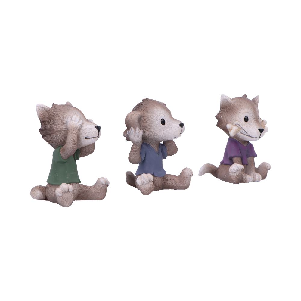 Three Wise Werewolves 7.5cm