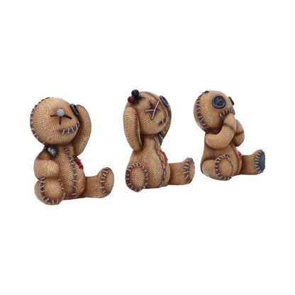 Three Wise Voodoo Dolls 8cm