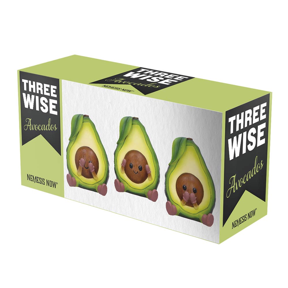 Three Wise Avocados 8.5cm