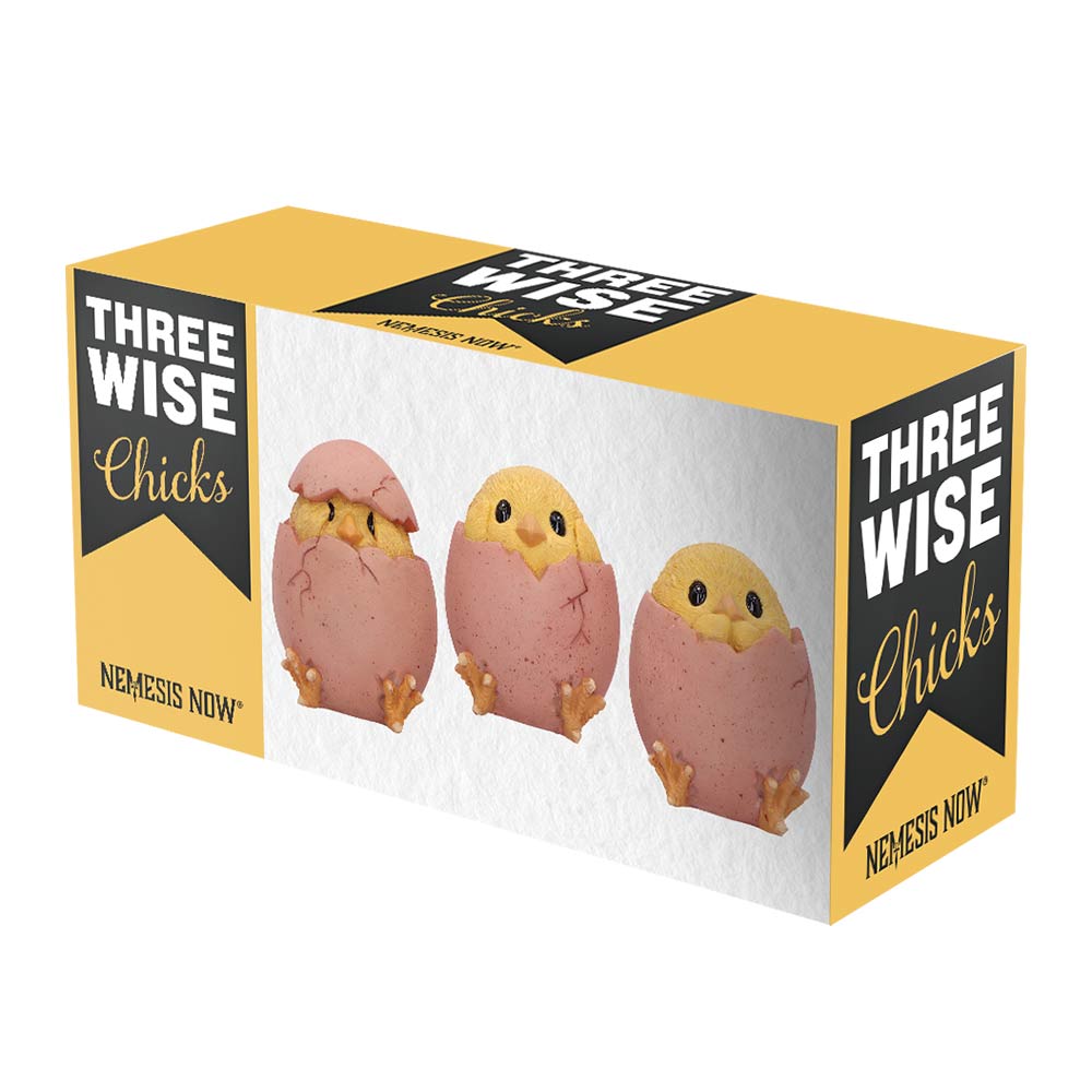 Three Wise Chicks 6.7cm