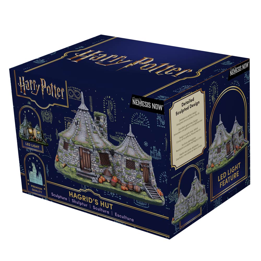 Harry Potter Hagrids Hut Light up Figurine 13cm
