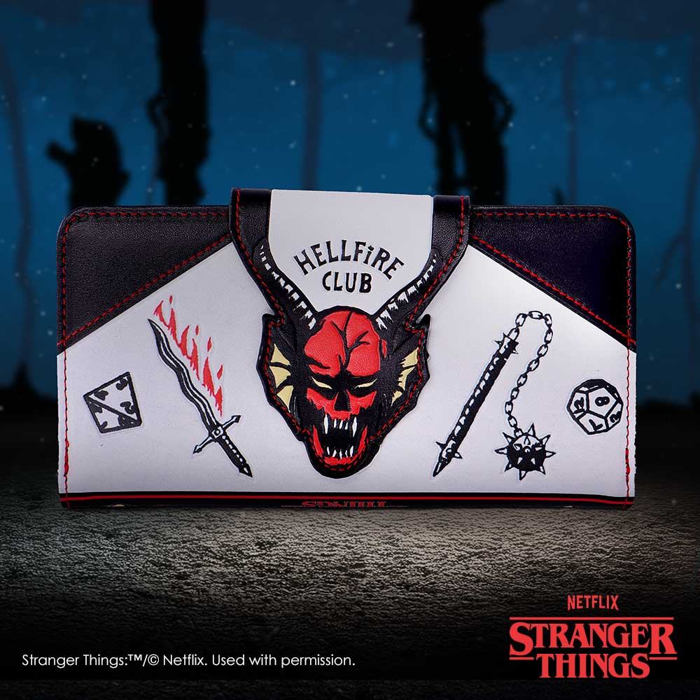 Stranger Things Hellfire Club Embossed Purse