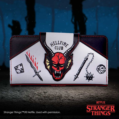 Stranger Things Hellfire Club Embossed Purse