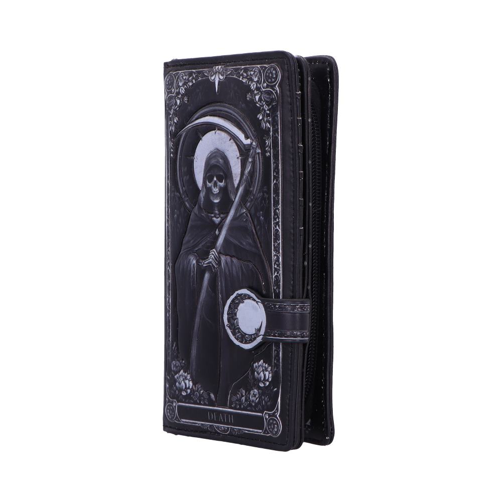 Skeleton Tarot Embossed Purse 18.5cm