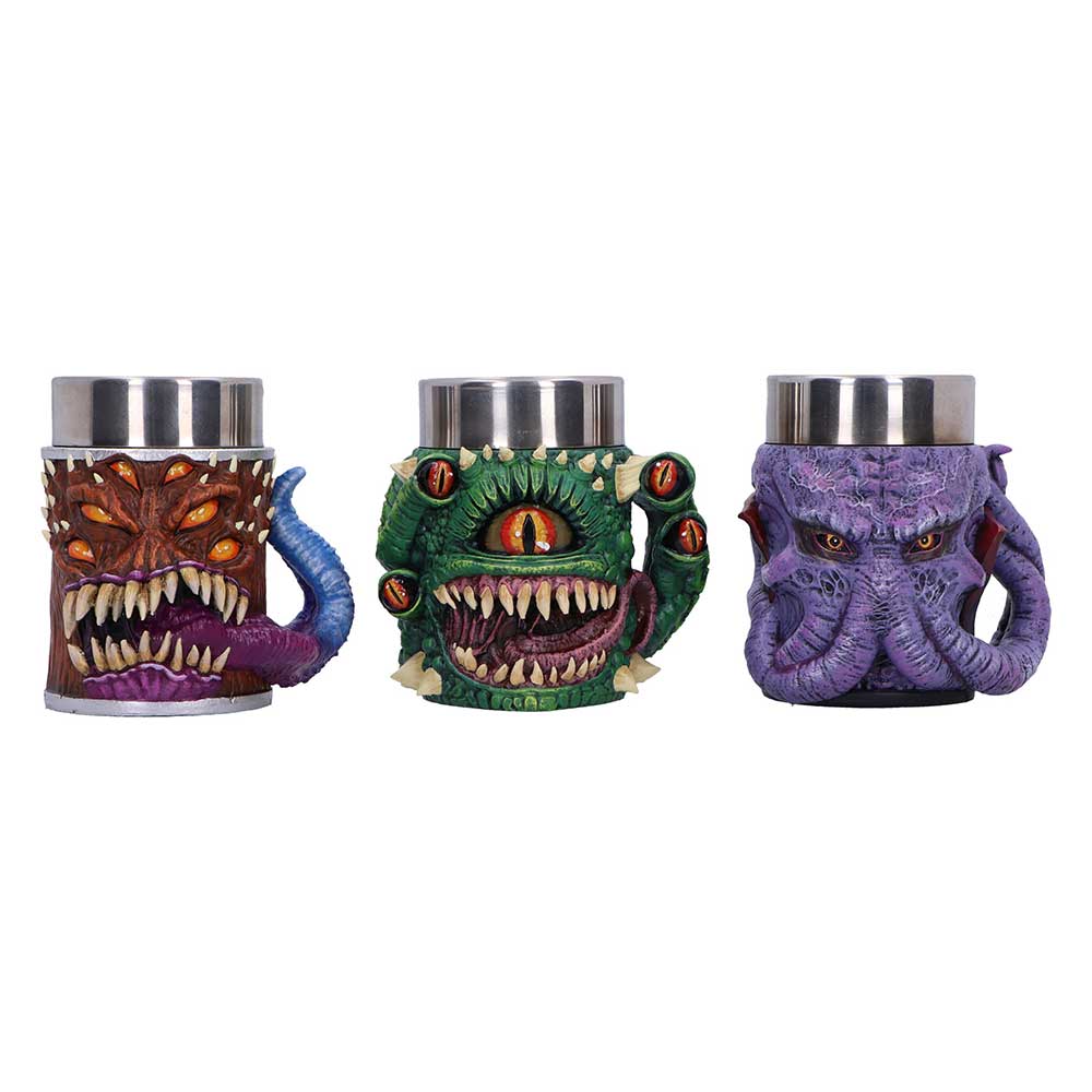 Dungeons & Dragons Mini Monster Tiny Tankards (Set of 3) 8.8cm