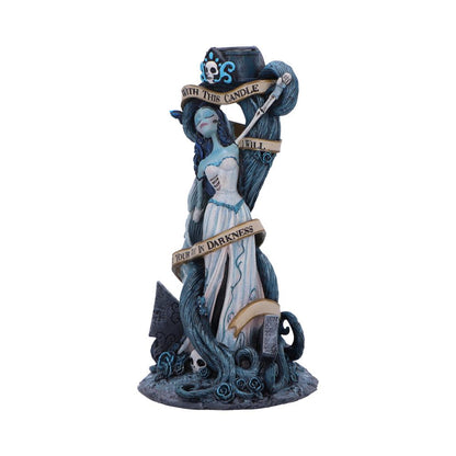 Corpse Bride With This Candle Vow Candle Holder 19cm