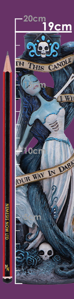 Corpse Bride With This Candle Vow Candle Holder 19cm