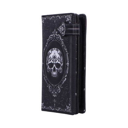 Baroque Skull Embossed Purse