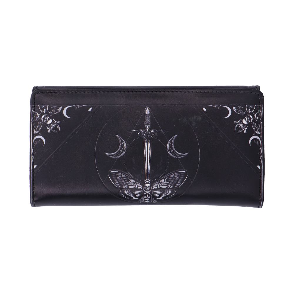 Death’s Head Moth Embossed Purse 18.5cm