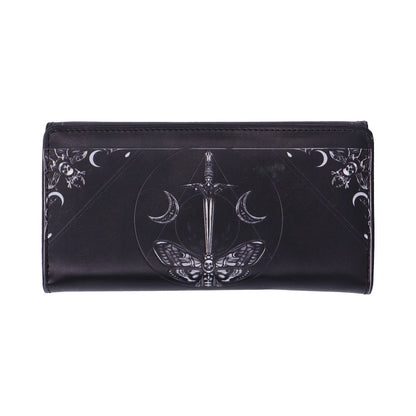 Death’s Head Moth Embossed Purse 18.5cm