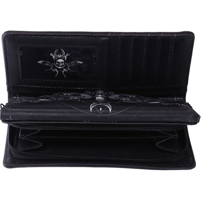 Death’s Head Moth Embossed Purse 18.5cm
