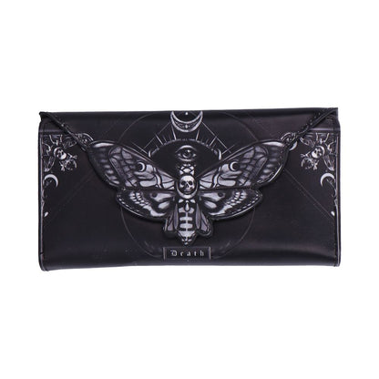 Death’s Head Moth Embossed Purse 18.5cm