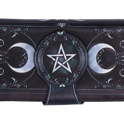 Triple Moon Embossed Purse