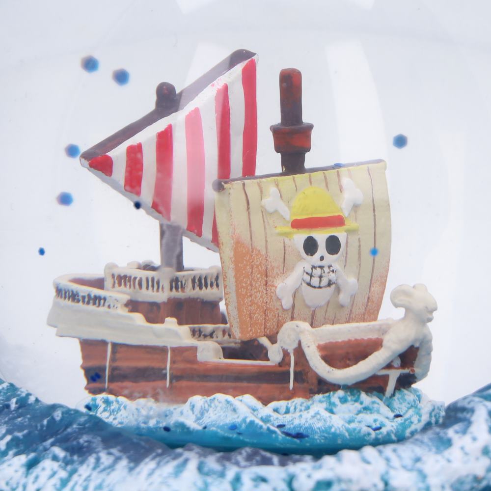One Piece Going Merry Snow Globe 14cm