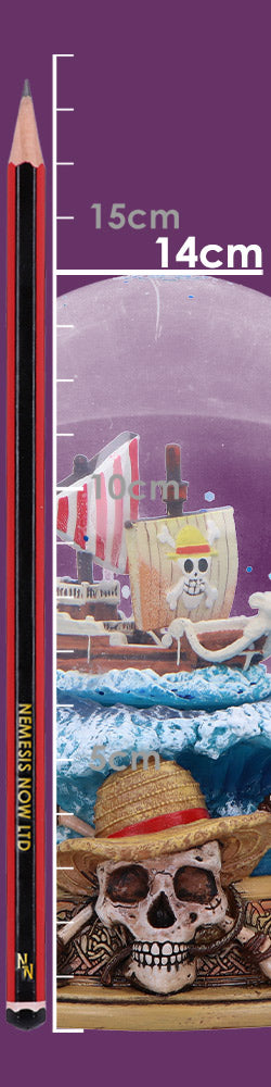 One Piece Going Merry Snow Globe 14cm