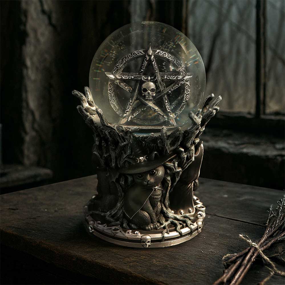 Cult Cuties Circle of Mischief Snow Globe 18cm
