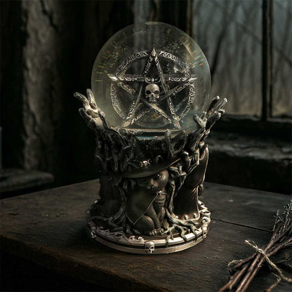 Cult Cuties Circle of Mischief Snow Globe 18cm