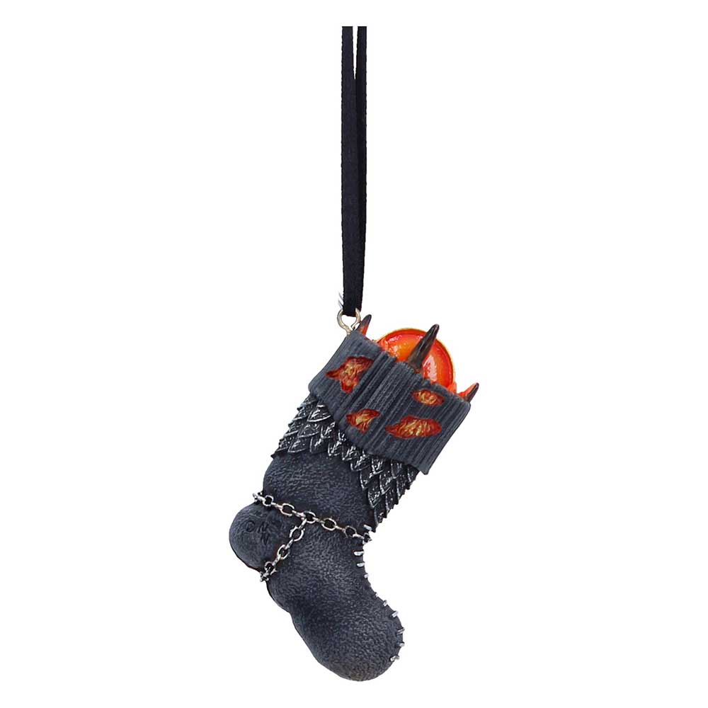 Lord of the Rings Sauron Stocking Hanging Ornament 9cm