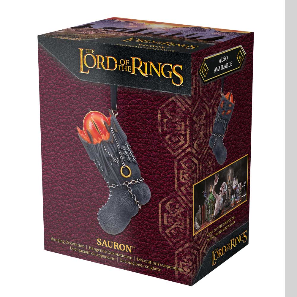 Lord of the Rings Sauron Stocking Hanging Ornament 9cm