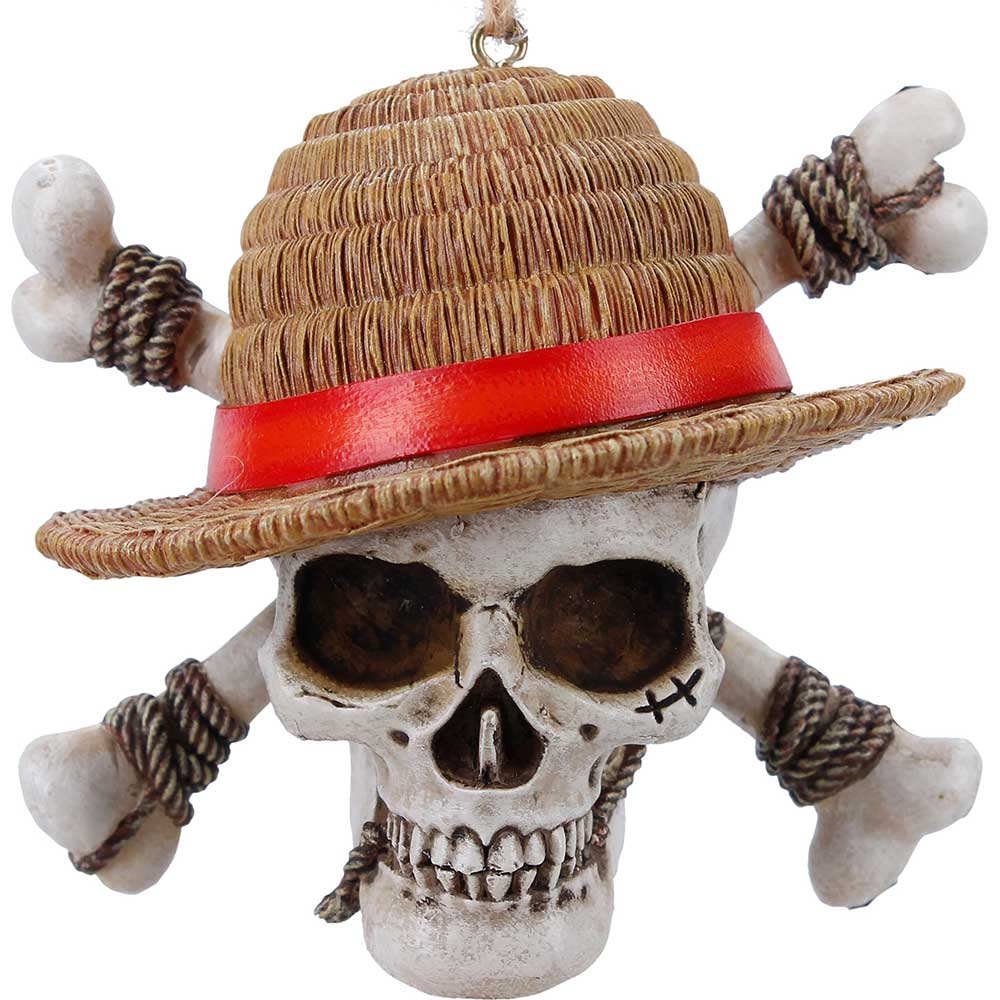 One Piece Luffy Jolly Roger Hanging Ornament 8.4cm