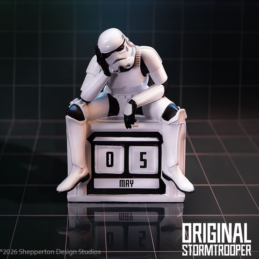 Stormtrooper What a Day Perpetual Calendar 14cm