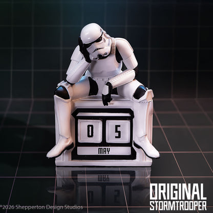 Stormtrooper What a Day Perpetual Calendar 14cm