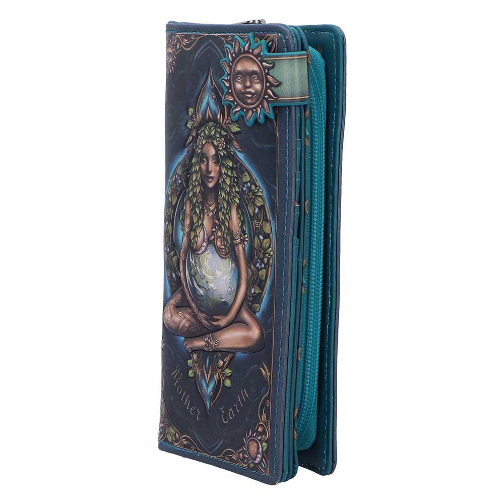 Mother Earth Embossed Purse 18.5cm