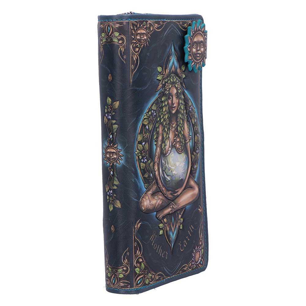 Mother Earth Embossed Purse 18.5cm