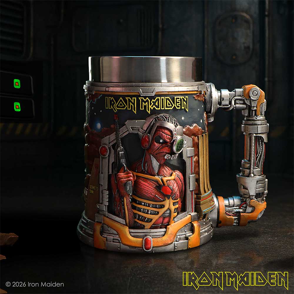 Iron Maiden Somewhere In Time Tankard 15.5cm