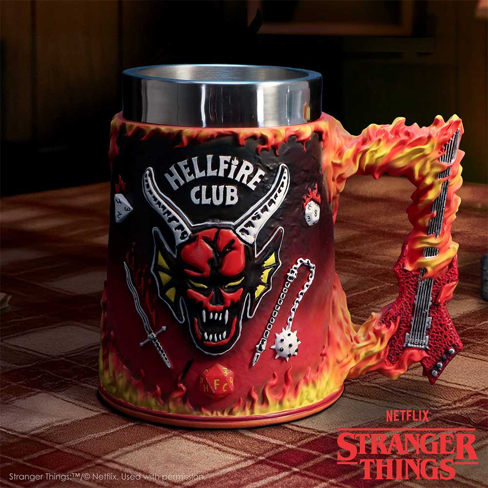 Stranger Things Hellfire Club Tankard 17cm