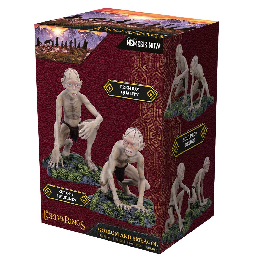 Lord of the Rings Gollum and Smeagol (Set of 2) 13cm